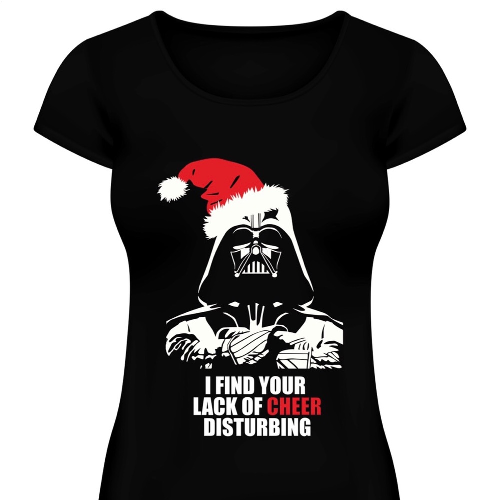 StarWars Christmas Shirts Darth Vader Womens Shirt